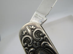 VintageVintage Sterling Jack Daniels Pocket Knife Signed Towle, Engraved