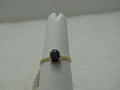 10kt Sapphire Spinel Diamond Ring, Sz. 7, 2.08 Gr.