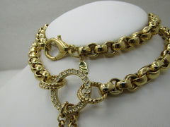 Vintage Lady Remington Rolo Tassel Necklace, 22" With Tassel Pendant Drop