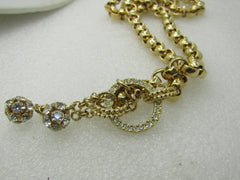 Vintage Lady Remington Rolo Tassel Necklace, 22" With Tassel Pendant Drop