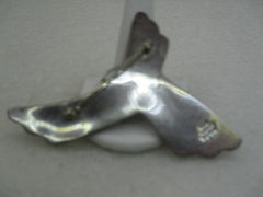 Vintage Sterling Silver Waterfall Brooch, Mexico, Signed TL-62, 29.06 gr.  3" Statement
