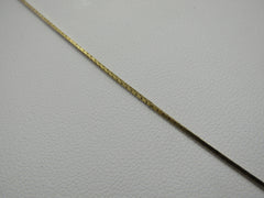 Vintage 14kt Gold Red White Guilloche Egg Necklace, 16"