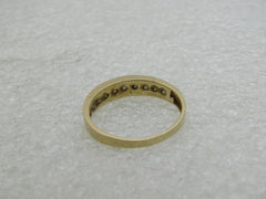 Vintage 14kt Diamond Anniversary Ring/Band, Sz. 7