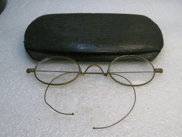 Vintage Eye Glasses, Wire Rim, Early 1900 display picture 2