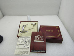 Copy of Vintage Hickok Duck Hunter & Duck Tie Clasp & Tack Pin, Original Box