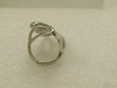 Vintage Sterling Sandcast Southwestern Ring, Sz.  7.25, 1970's-1980's, Unisex