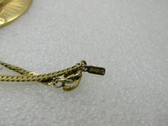 Vintage Egyptian With Ankh Pendant on  Monet, 24" Herringbone Chain