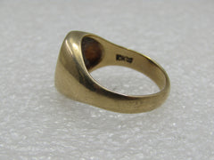 10kt Blue/Gold Masonic Ring, Sz,. 10.5 , 1940's-1950's
