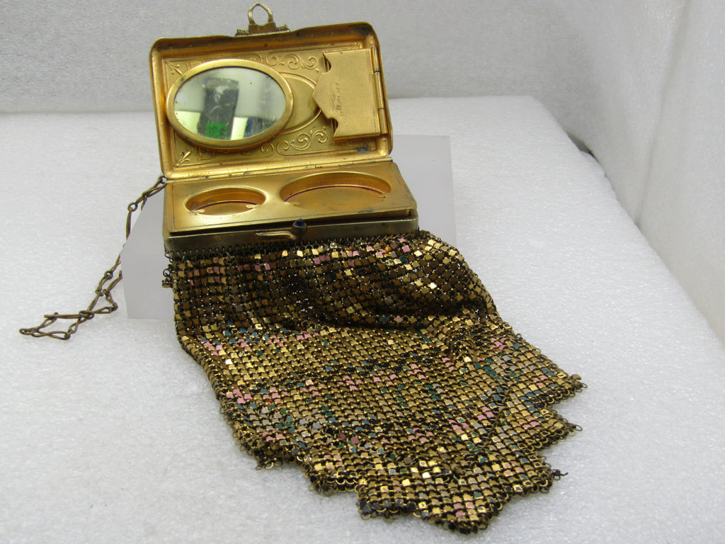 Antique 1920's Tiffany & Co. Gold Beaded Purse