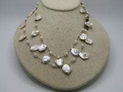 Sterling Margo Morrison Baroque Pearl Necklace, 34"