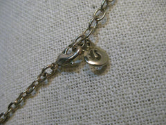 Vintage Swarovski Dangle Beaded Necklace - Gypsy, 18", Gold Tone - post mid-century
