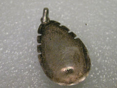 Sterling Silver Amazonite Southwestern Pendant, 1.25"  Long, 3.68 grams