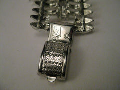 Vintage Silver Tone Coro Pegasus Twig Bracelet, 7.5"