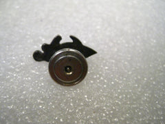 Vintage Sterling Silver Marcasite Shriner's Logo Lapel Pin, 3/4", 1.32 gr.