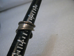 Vintage Sterling Silver Modernist Wrap Ring, size 4.5, 6.32 gr. 16mm wide