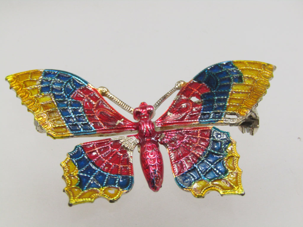 Butterfly Pins Set of 2 Hair Pin Hair Clip Boho Brooch Pin 